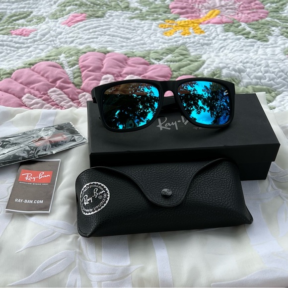 New Ray Ban Justin 4165 Sunglasses Polarized Unisex - Picture 4 of 16